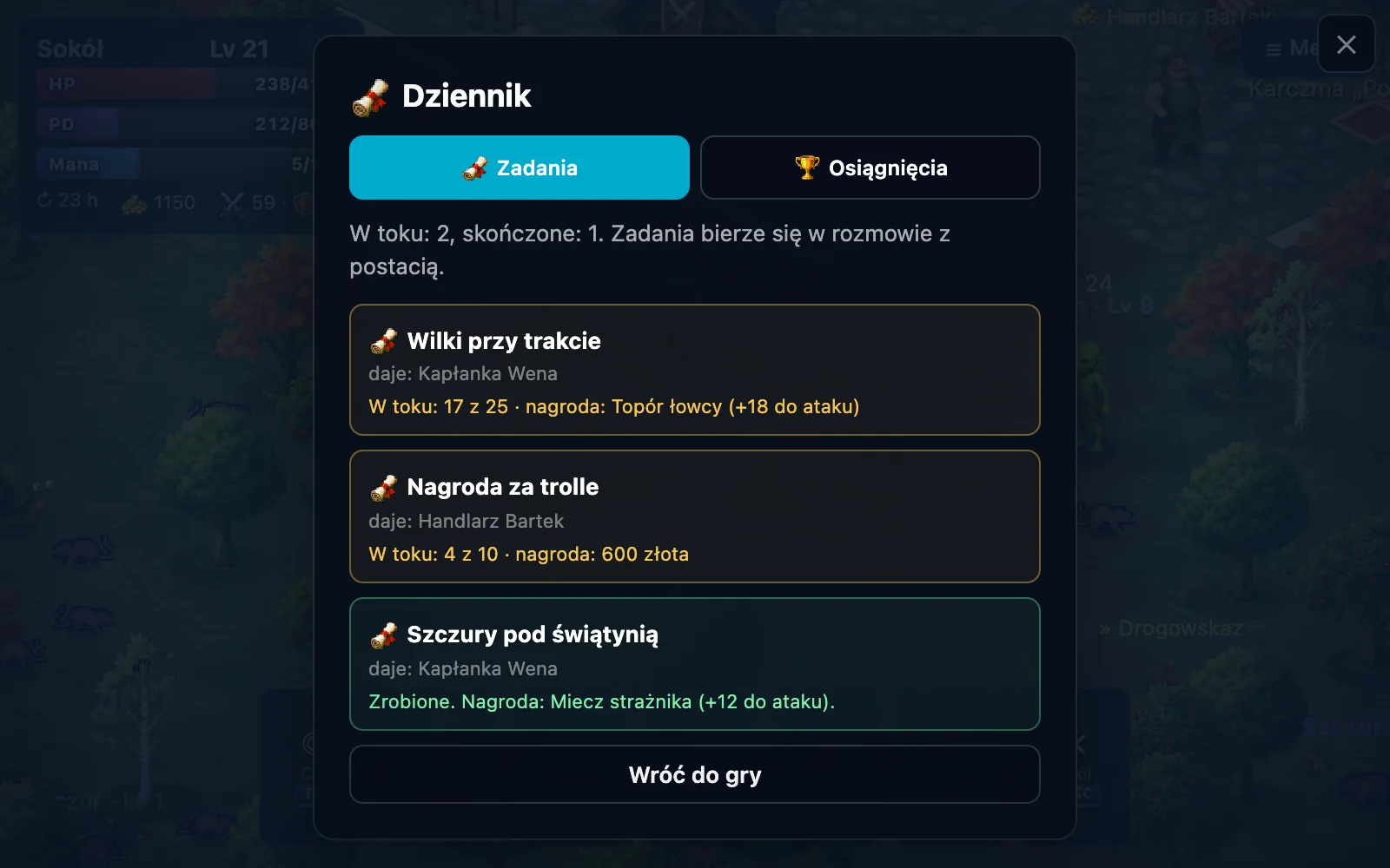 Dziennik zadań
